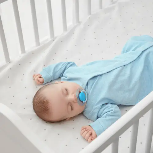 Baby in bedje