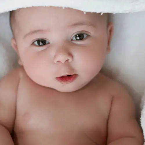 Baby 5 weken oud