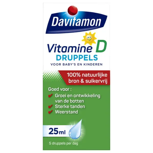 Vitamine D3 druppels voor baby's