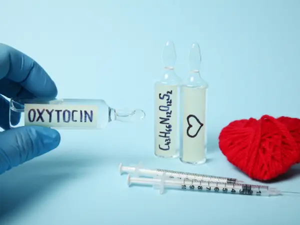 Afbeelding van oxytocine, het liefdeshormoon