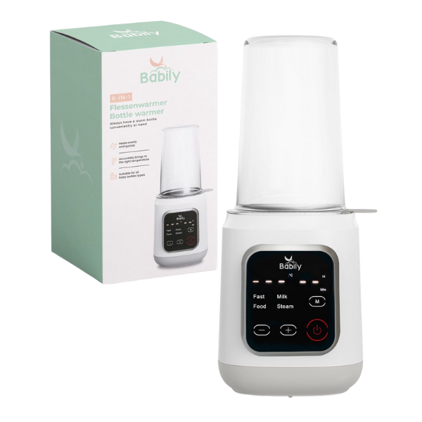 Babily 6 in 1 flessenwarmer Pro