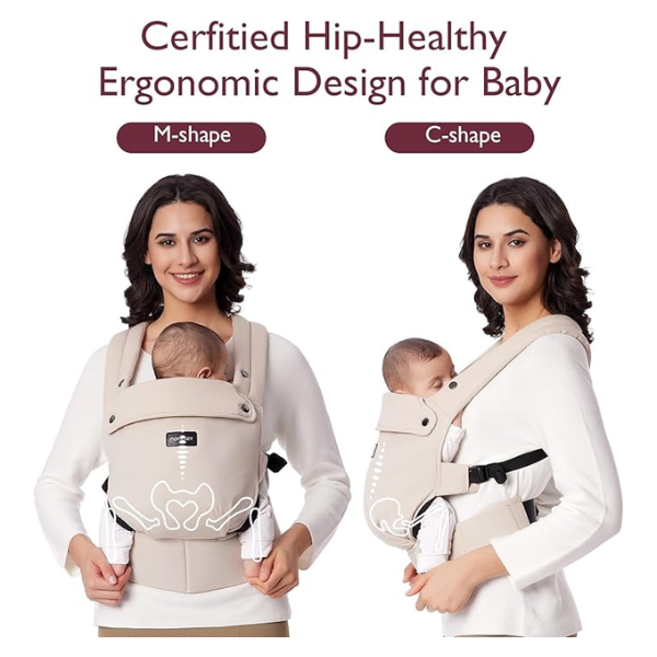 Momcozy Babydrager ergonomisch