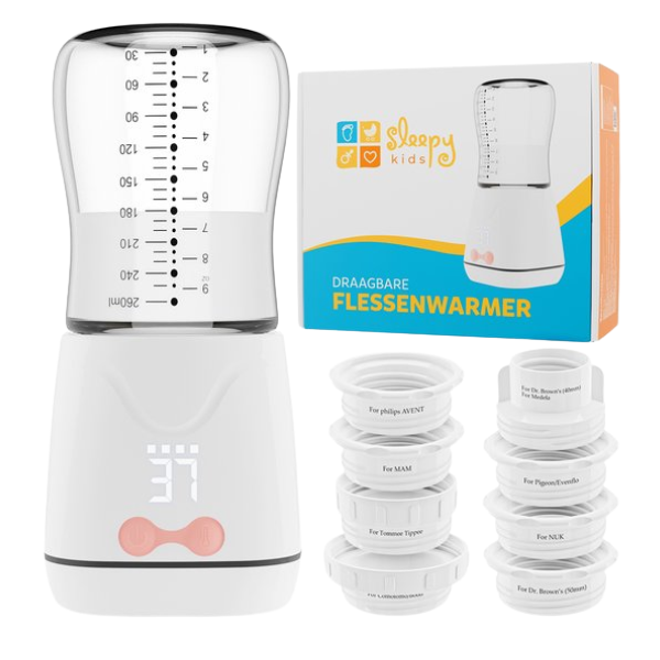 SleepyKids Flessenwarmer Deluxe complete set