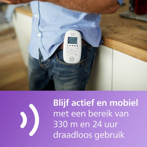 Philips Avent DECT SCD733/26 draagbaar