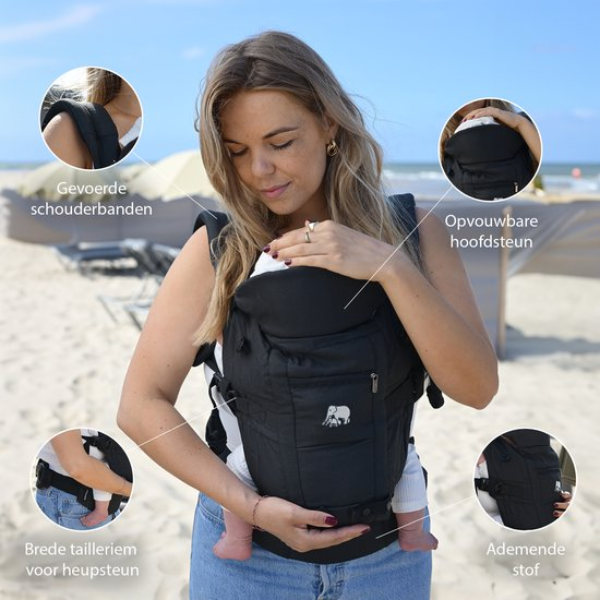 Deryan Ergonomische Draagzak features